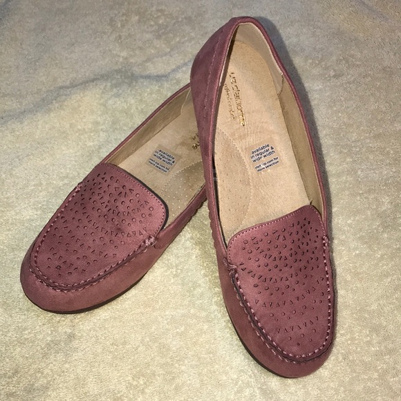 Liz Claiborne Shoes - Liz Claiborne loafers, Adelina, 6.5M, Dusty Rose